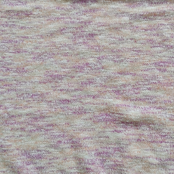 J Crew Knit Cotton Linen Vest Sweater Pink Purple White Coral Sleeveless XL - Picture 15 of 16